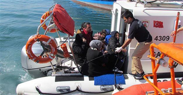 130 migrants apprehended off Turkey’s Aegean coast