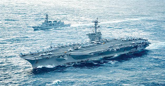 US navy strike group heads toward Korean peninsula - World News