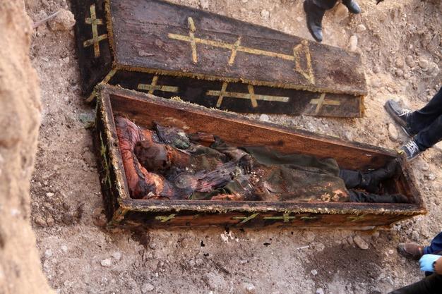 19th century Russian soldier found inside unearthed coffin in Turkey’s Ardahan was captain: Museum director