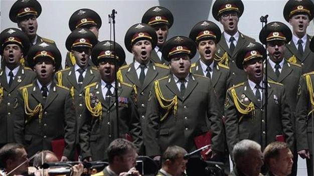 Russian Red Army Choir Comes To Turkey