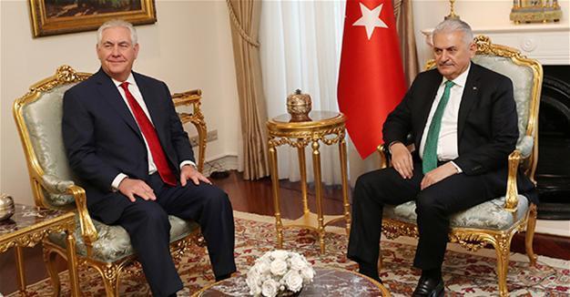 US States Secretary of State Tillerson begins talks in Ankara with fight against ISIL, Gülen on agenda