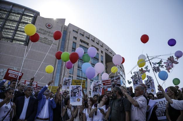 Turkish daily Cumhuriyet journalists, executives go on trial in Istanbul