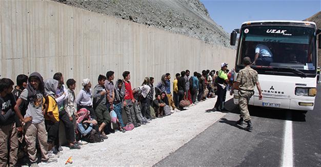 223 illegal migrants caught in Turkey’s east
