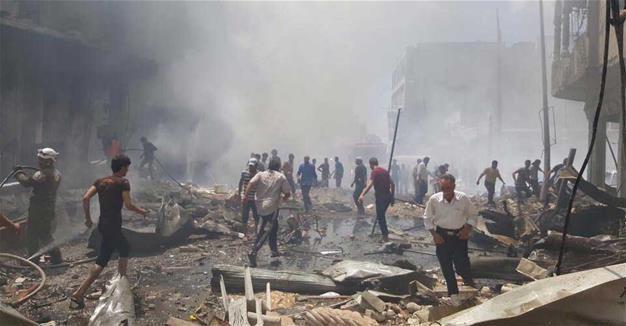 Turkish FM criticizes Russian airstrikes on Idlib