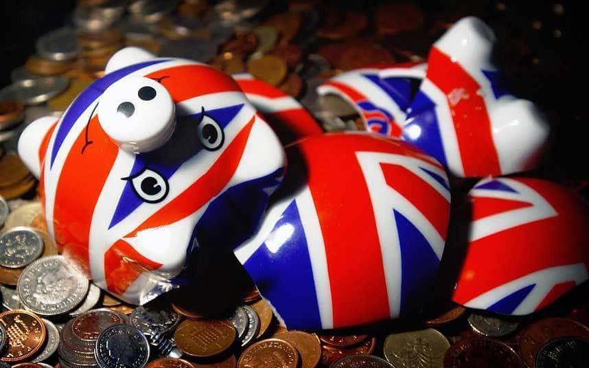 Britain posts bright data in economy