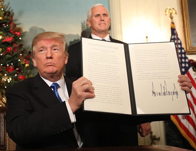 Trump recognizes Jerusalem as Israels capital, in reversal of policy