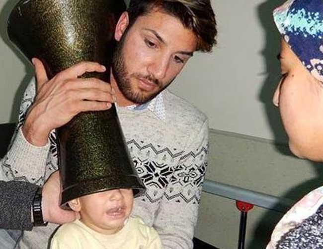 One-year-old’s head stuck in darbuka in Turkey, rescued by fire crews