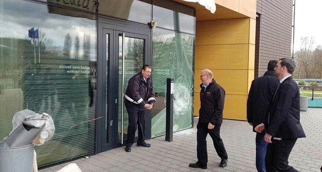PKK supporters break into Council of Europe building, clash with police