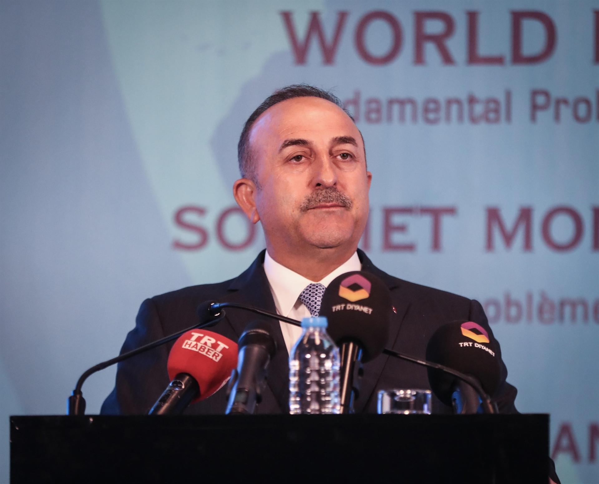 Turkish FM warns of anti-Muslim sentiment in the West