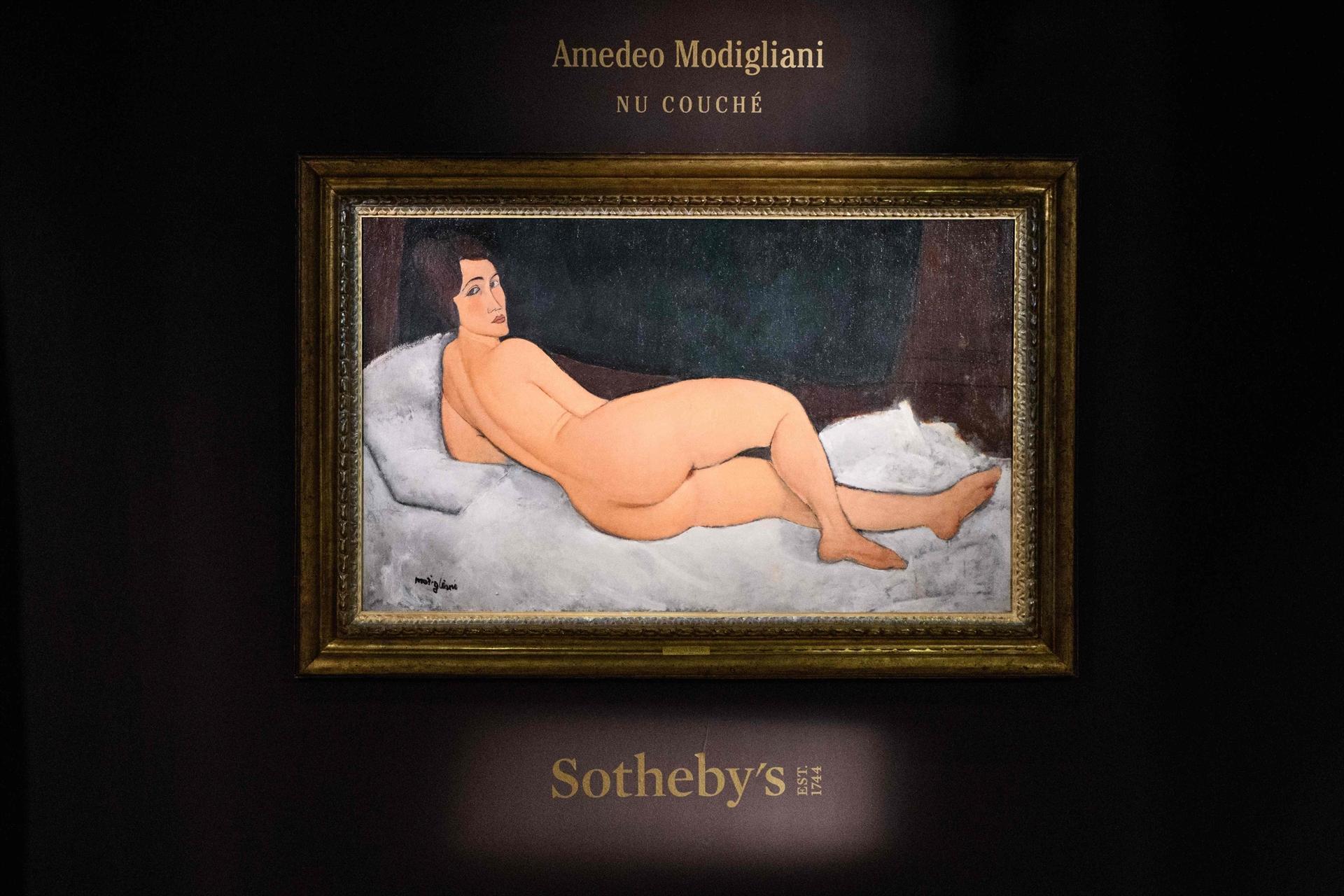 Rare Modigliani nude sets world record $150m estimate