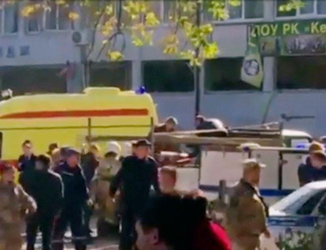 At least 18 people killed in armed attack on Crimean college