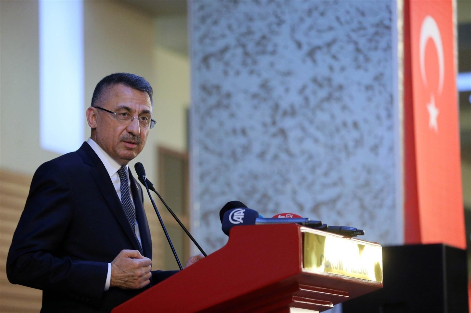 US must choose between Turkey, terrorists: Turkish VP