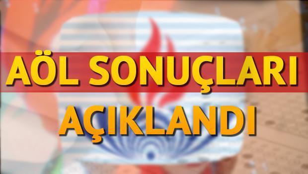 Aöl sinav sonuçlari sorgulama ekrani erişime açildi!