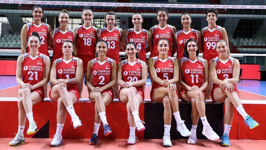 Turkish Women Volleyball Team Beat Germany In Olympic Quals Turkish News