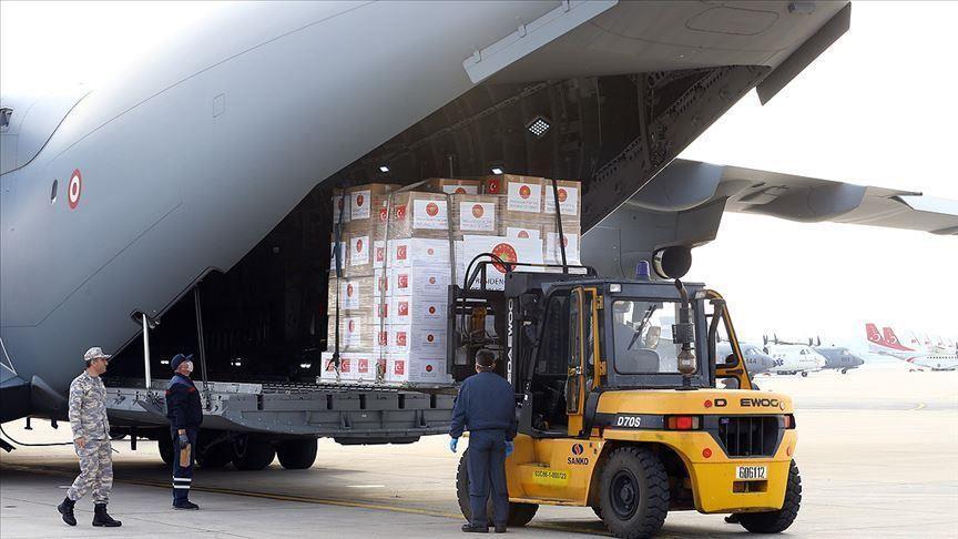 Palestine receives Turkish aid to stem coronavirus