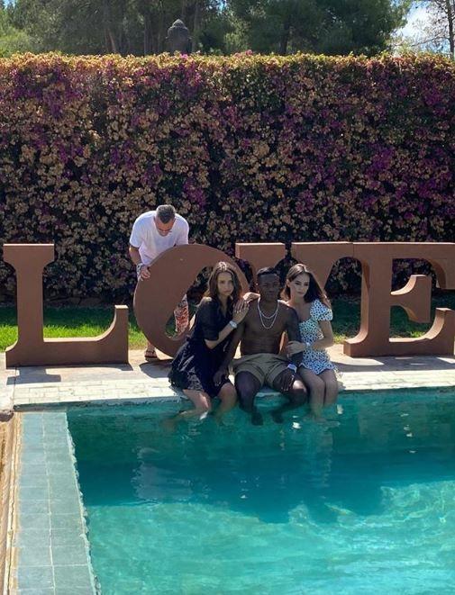 Real Madridin genç yıldızı Vinicius Junior ile ünlü Türk model Elif Aksu yine buluştu