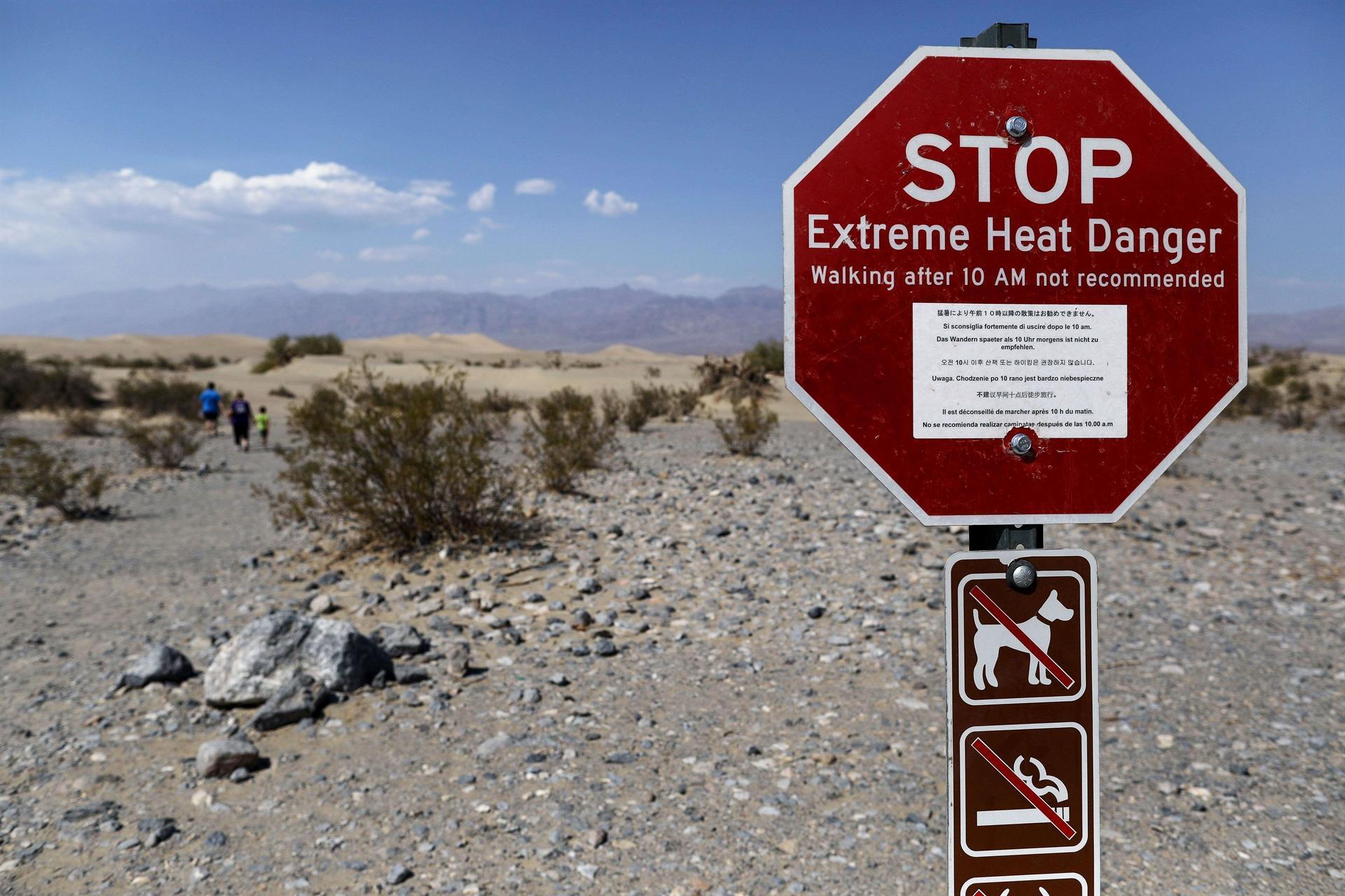 World temperature record set in California's Death Valley - World News