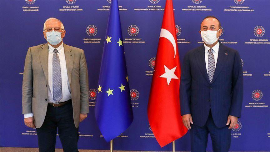 Top Turkish diplomat, EU foreign policy chief discuss East Med