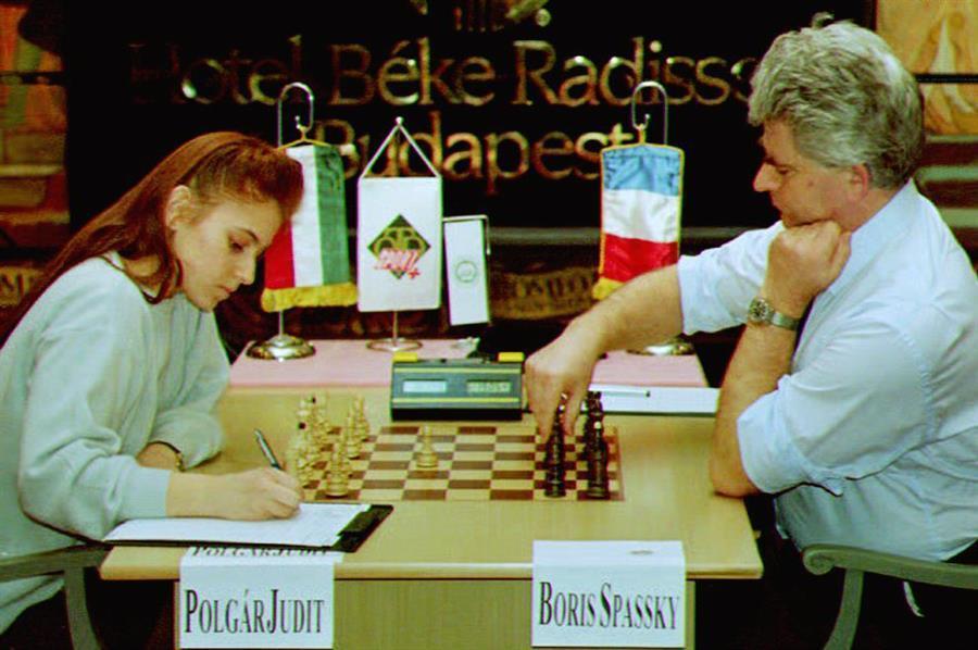 Judit Polgar goes over her best games against Kasparov