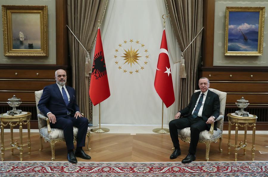 Albanian Premier Meets President Erdoğan - Türkiye News