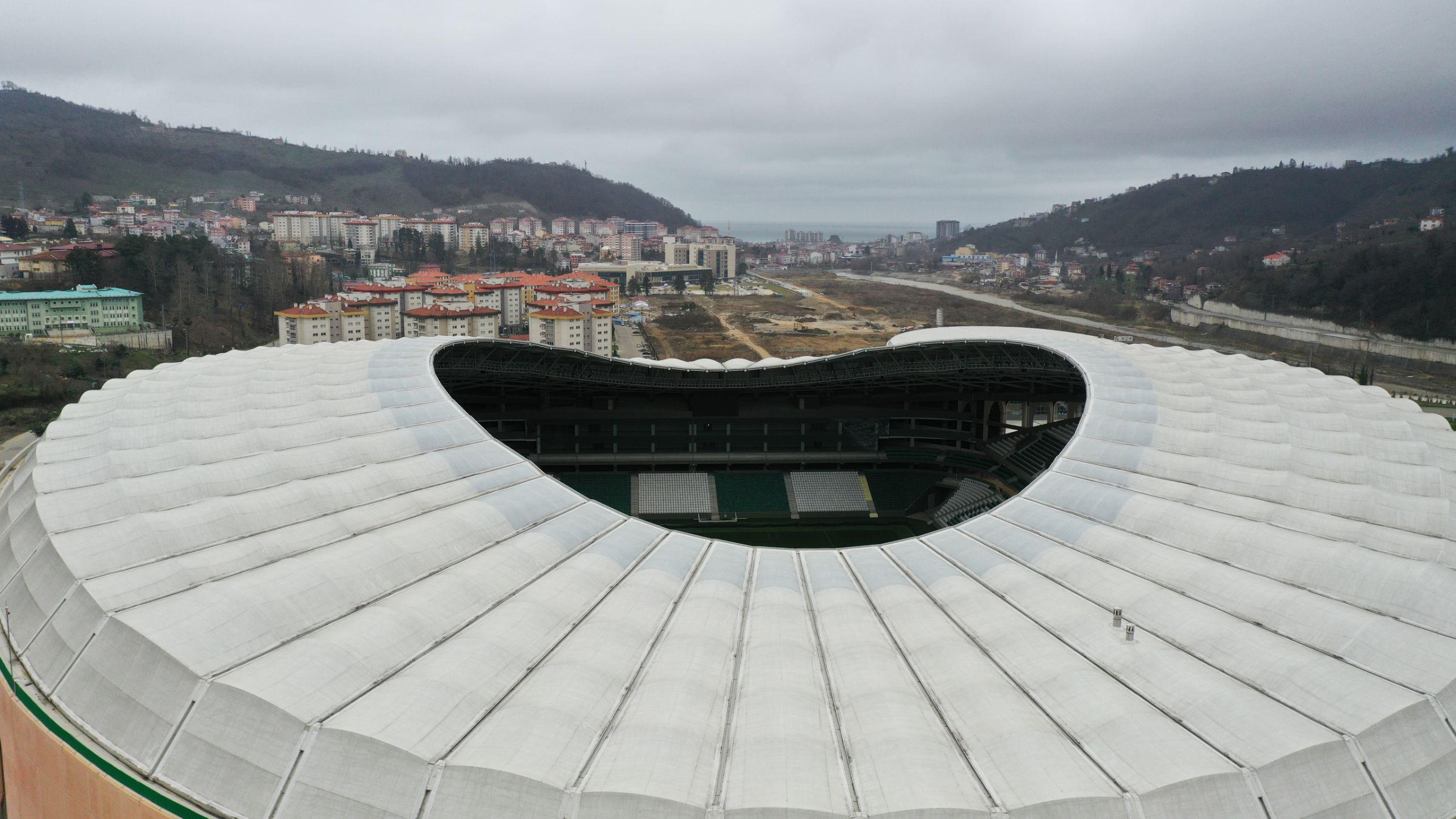 Giresun Çotanak Stadı'nda geri sayım Spor Haberi