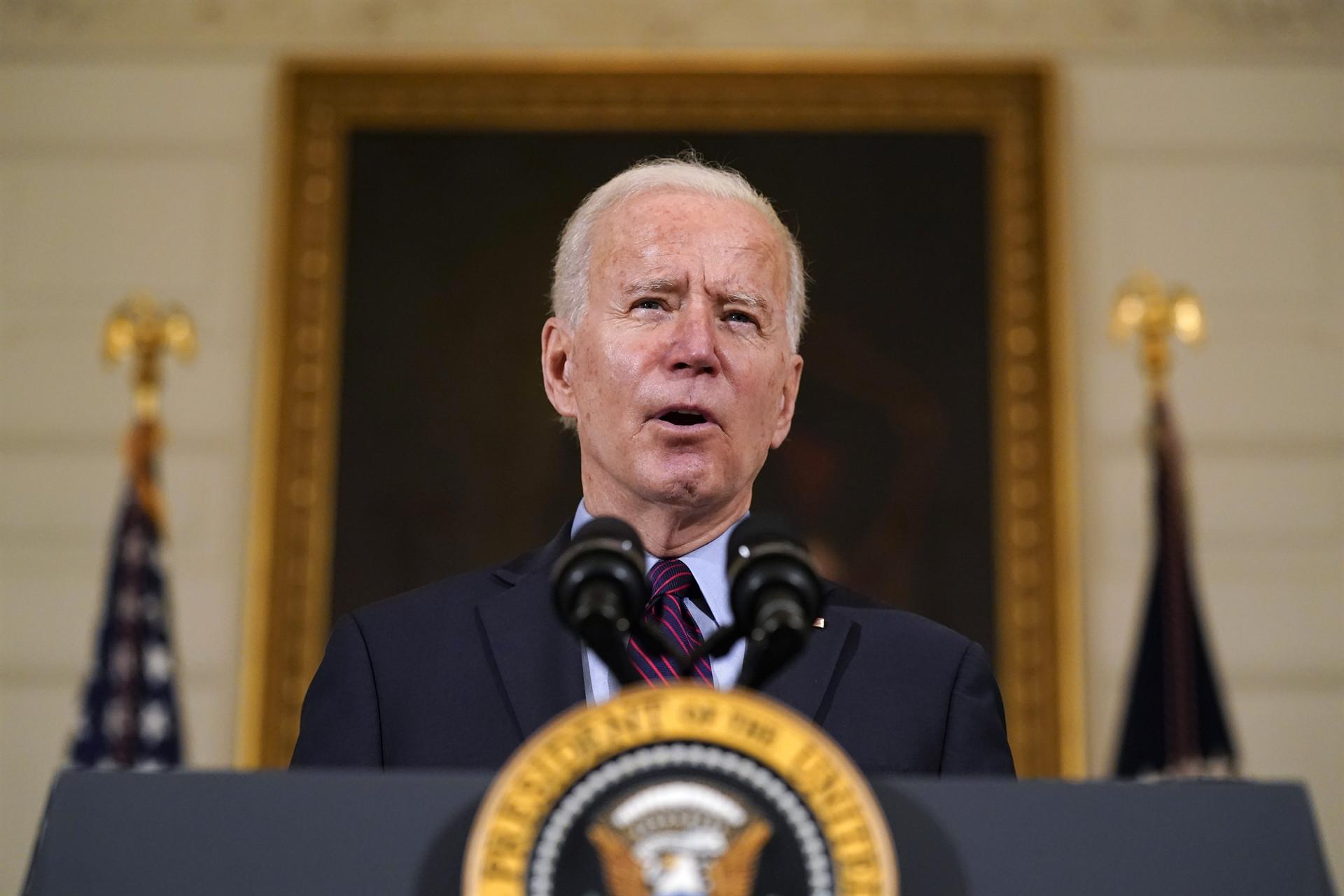 In Iran standoff, Biden says US won’t unilaterally lift sanctions