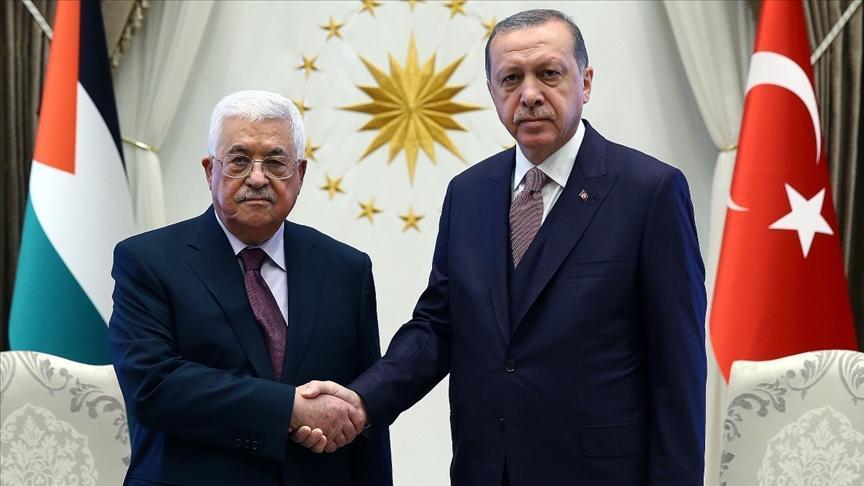 President Erdoğan speaks with Abbas, Haniyeh - Türkiye News