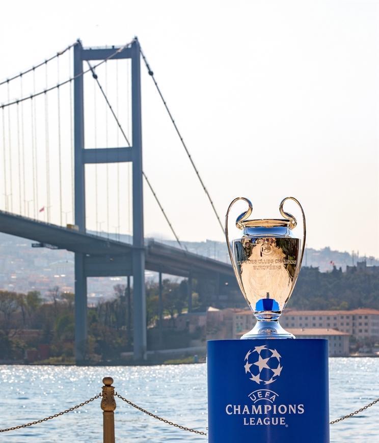 UEFA Champions League Final: CBS Sports Will Be Closer to the Action Than  Ever With Pitchside Set in Istanbul