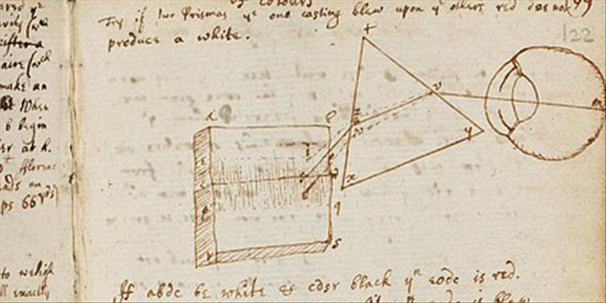 Christie's to sell Isaac Newton's notes for greatest work