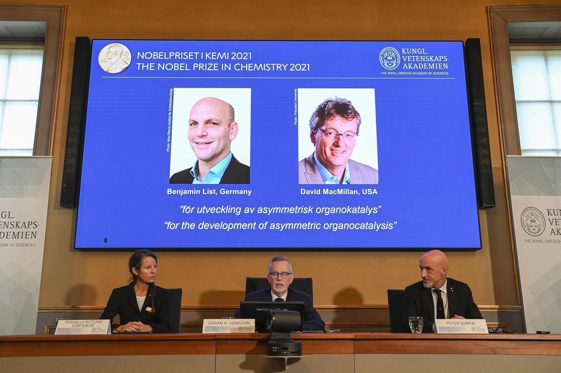 Nobel In Chemistry Honors Pair For Way To Build Molecules - World News