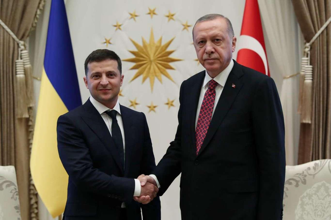 Turkish, Ukrainian leaders discuss latest developments in Ukraine war