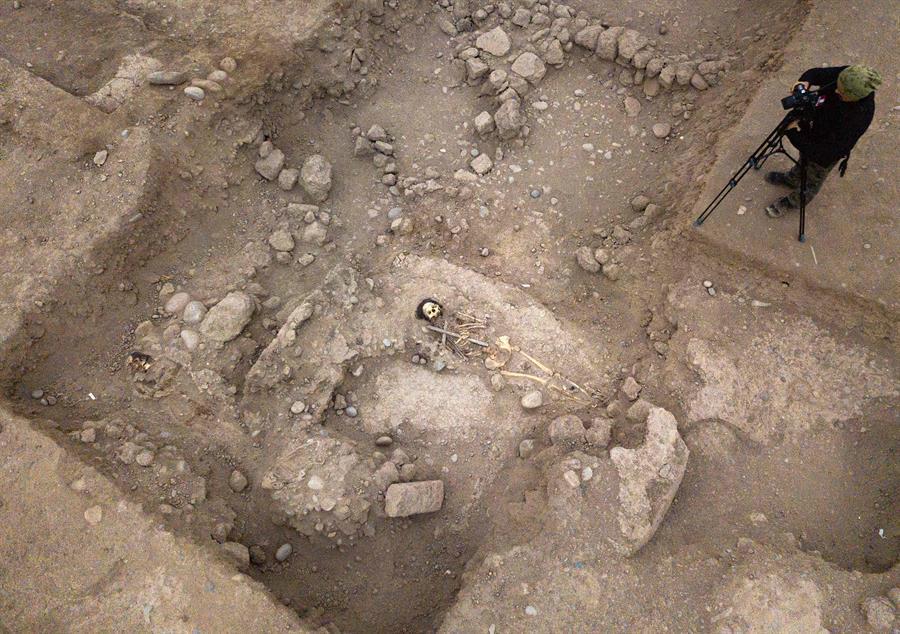 Three colonial-era burials found in pre-Hispanic Peru sanctuary