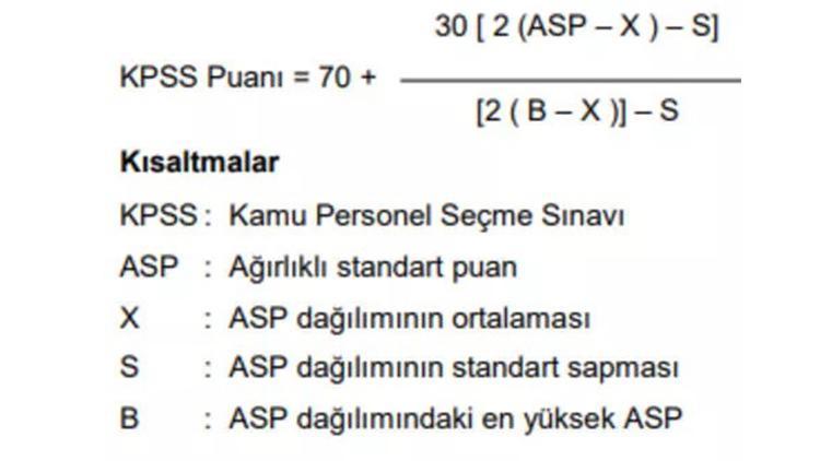 KPSS Ortaöğretim Puan Hesaplama 2022: KPSS Ortaöğretim Puanı Nasıl ...