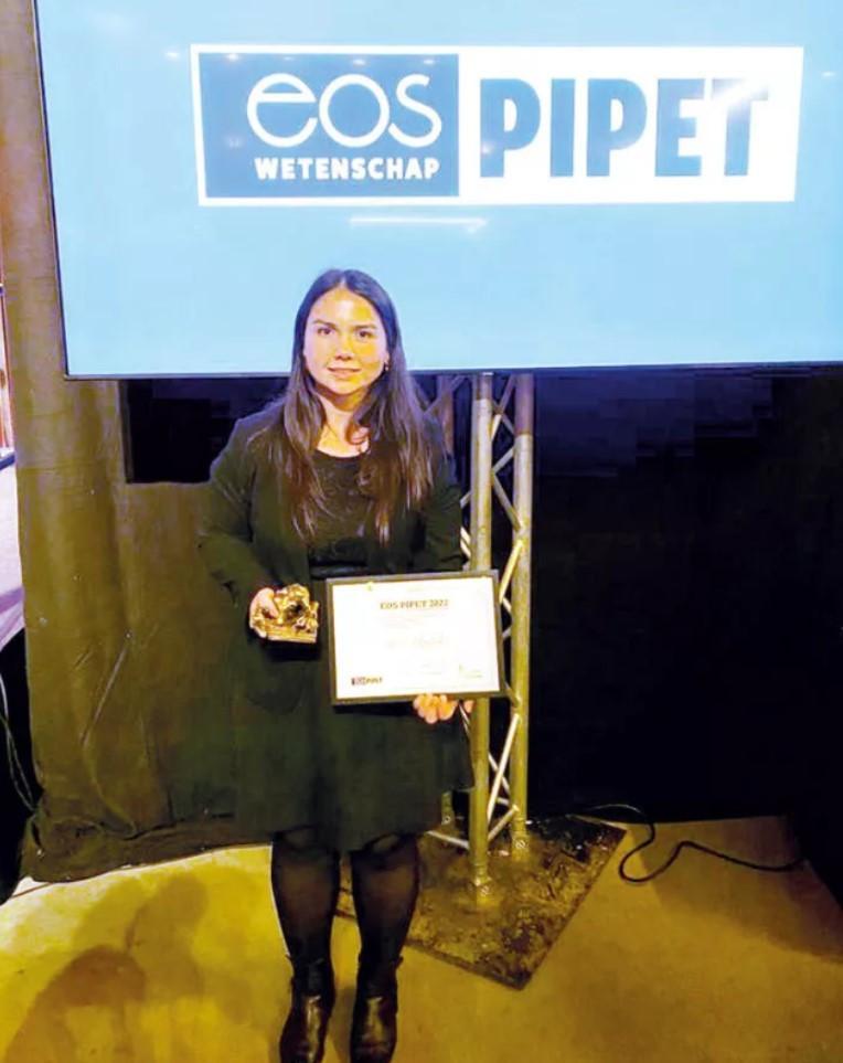 Young scientist bags award in Belgium