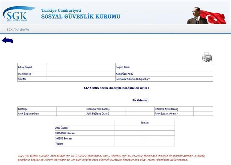 SORGULAMA EKRANI: EYT Ile Emekli Olursam Ne Kadar Maaş Alırım? SGK ...