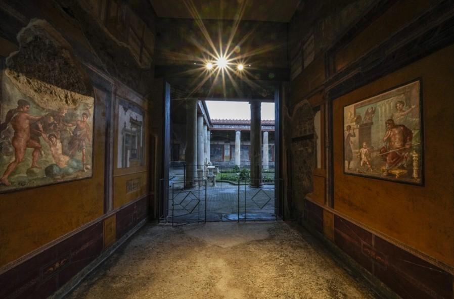 Newly Restored House In Pompeii Offers Glimpse Of Elite Life