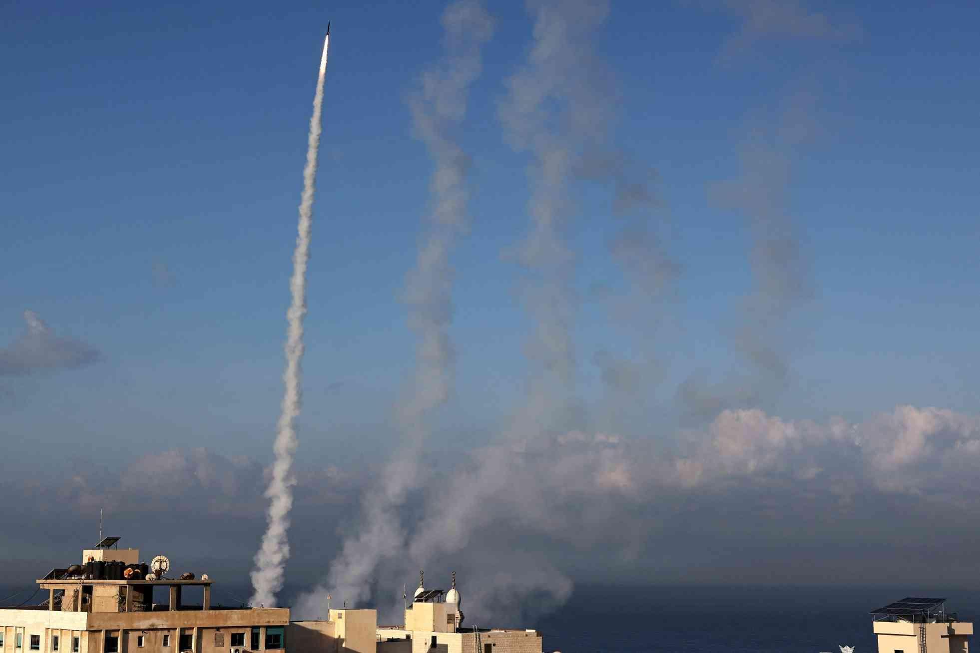 Hamas fighters fire rockets, enter Israel in unprecedented attack