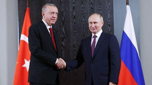 Erdoğan, Putin discuss Hamas-Israel conflict