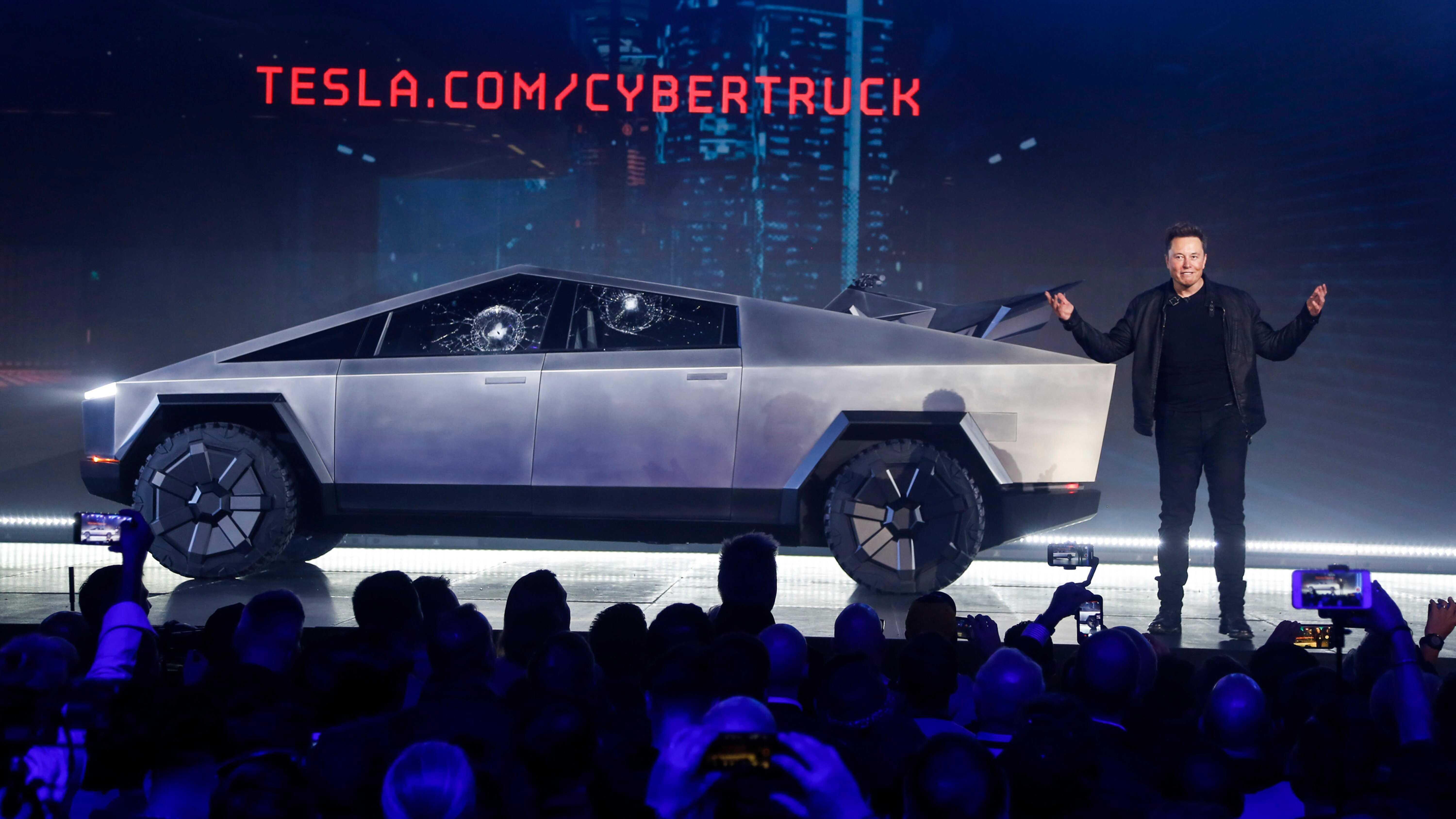 Musk Unveils Cybertruck In Tesla's Latest Defiant Bet - Latest News