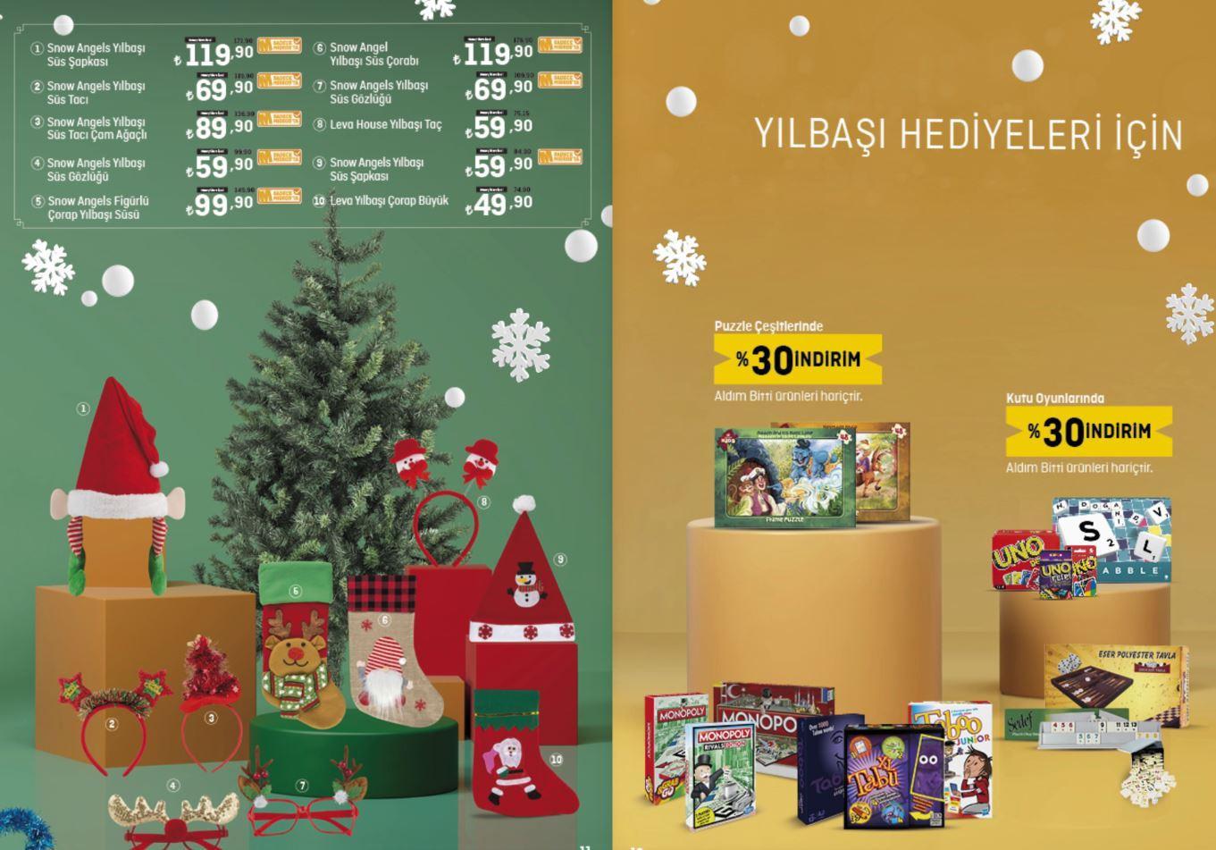 Migros 22 Aralık-3 Ocak 2024 indirimli ürünler kataloğu | Airfryer, Elektrikli ısıtıcı, masa lambası, yılbaşı ağacı ve süslemeleri, ütü, blender set, çay makinesi raflarda yerini aldı