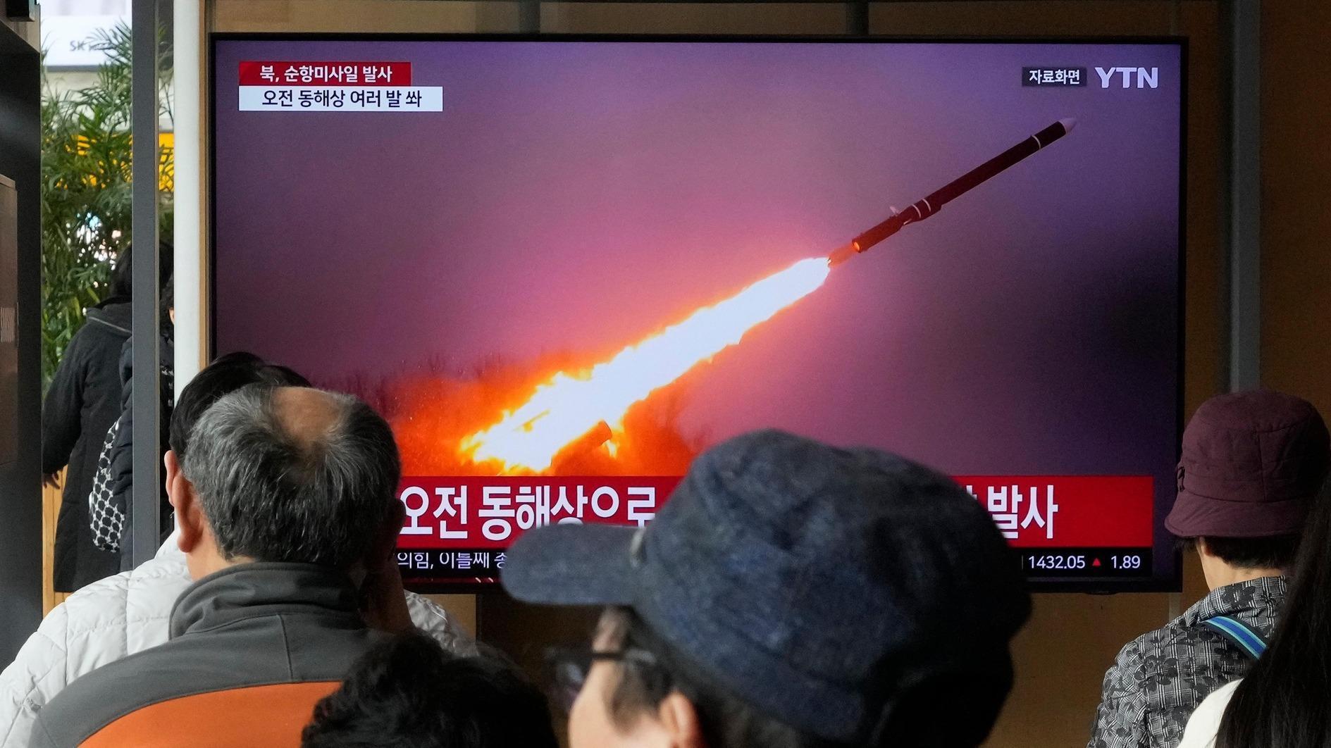 North Korea Fires Several Cruise Missiles Off East Coast - World News