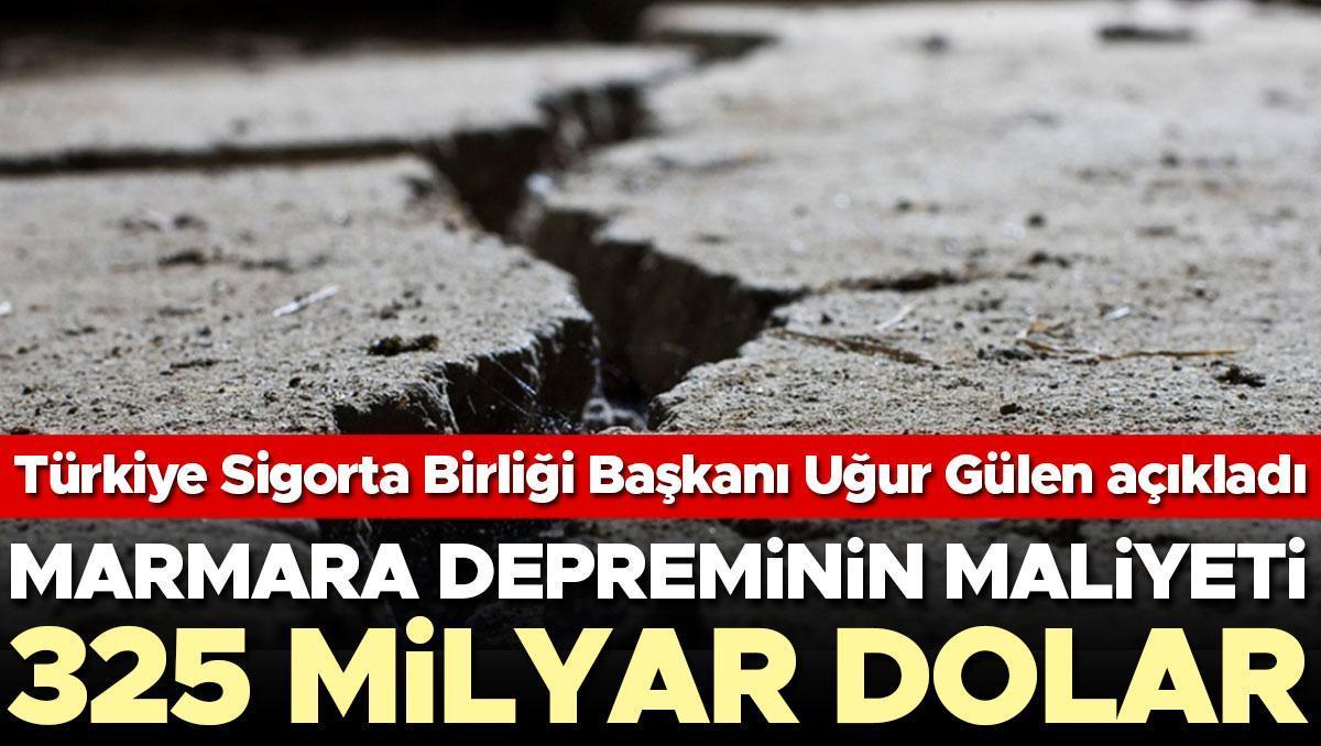 Marmara depreminin maliyeti 325 milyar dolar