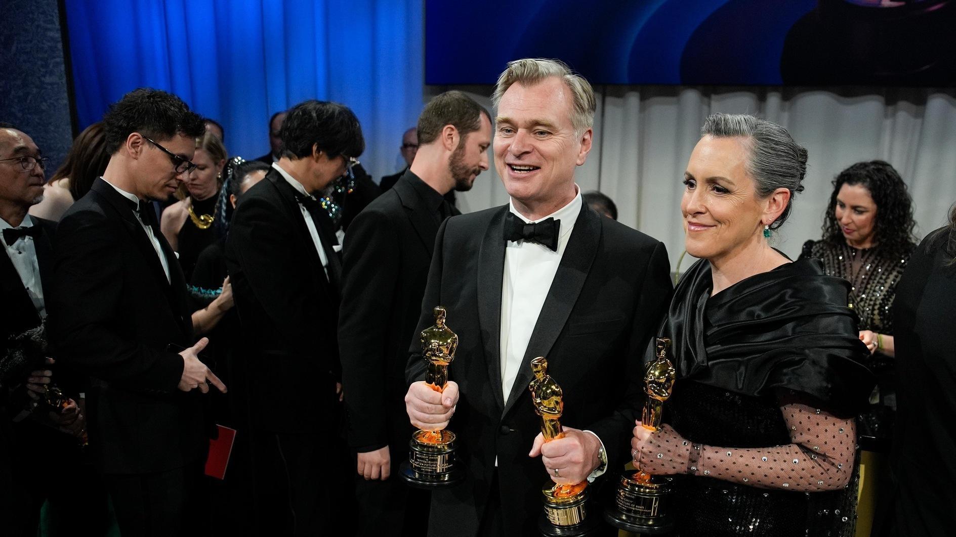 'Oppenheimer' Sweeps Up At Oscars