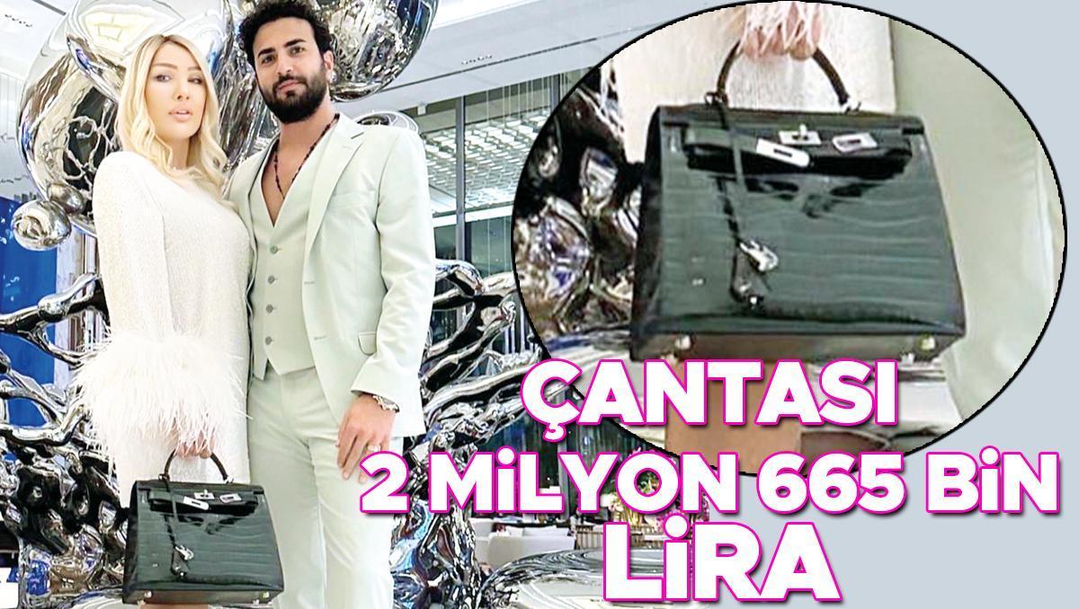 Seda Sayan'ın 2 milyon 665 bin liralık çantası