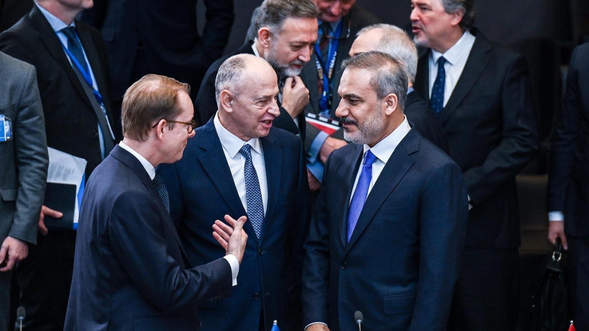 Turkish FM Holds Talks With Counterparts At NATO Summit - Türkiye News