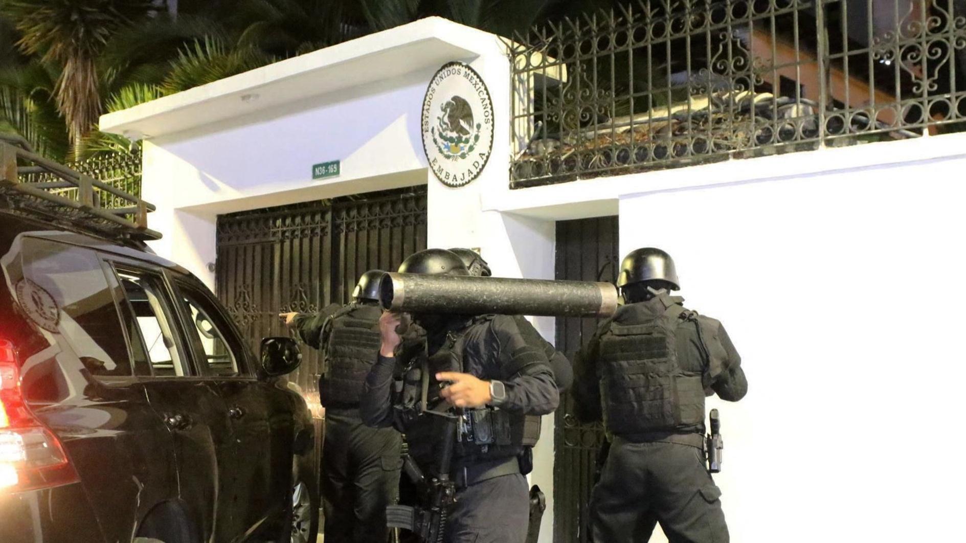 Mexico cuts ties with Ecuador after embassy storming - World News