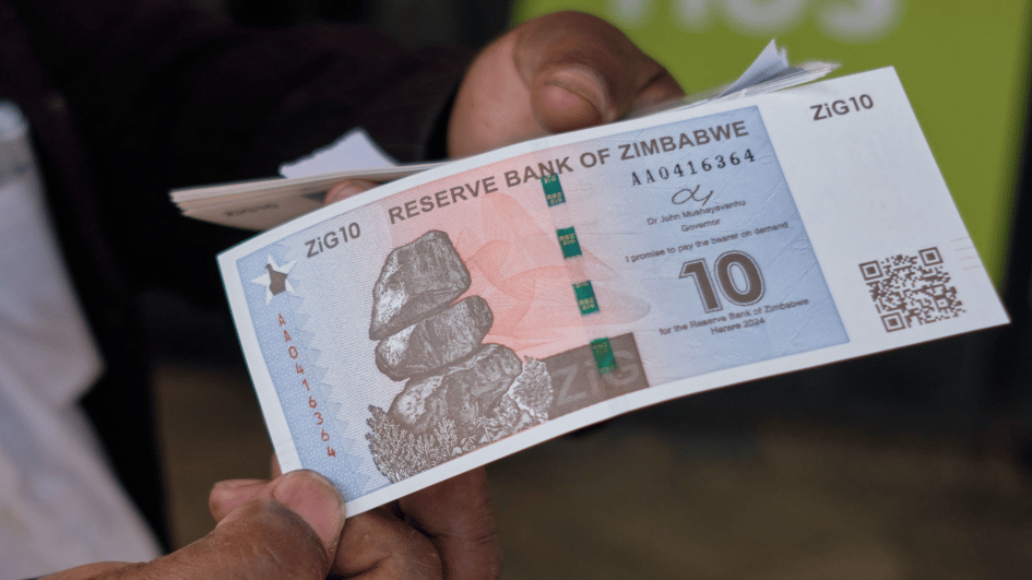 Zimbabwe’s as new currency starts circulating