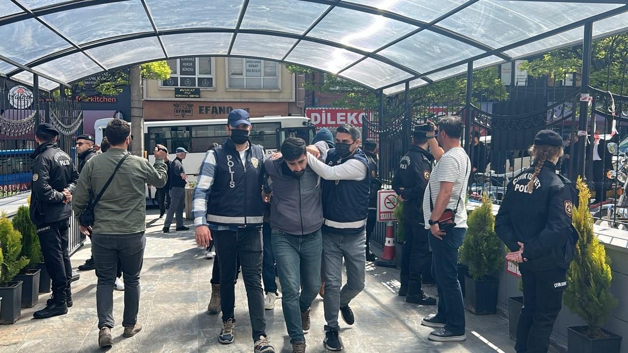 Eskişehir de 1 Mayıs tutuklamalarına tepki sırasında 5 kişiye gözaltı