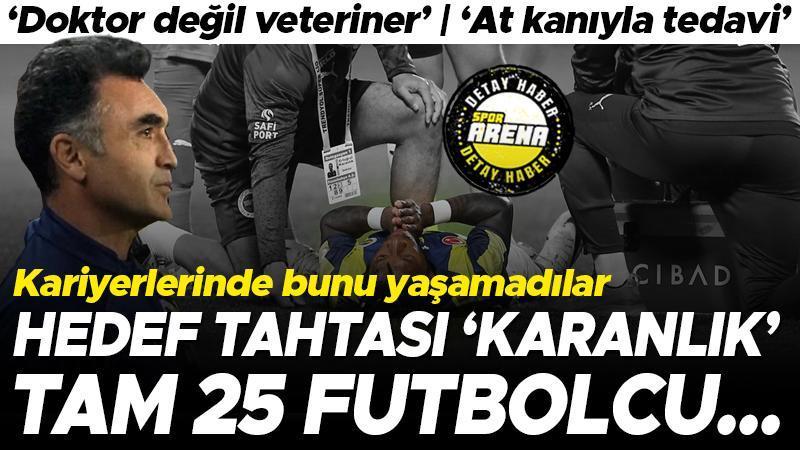 Fenerbahçe'de korkunç sakatlık tablosu Hedefte Ertuğrul Karanlık var