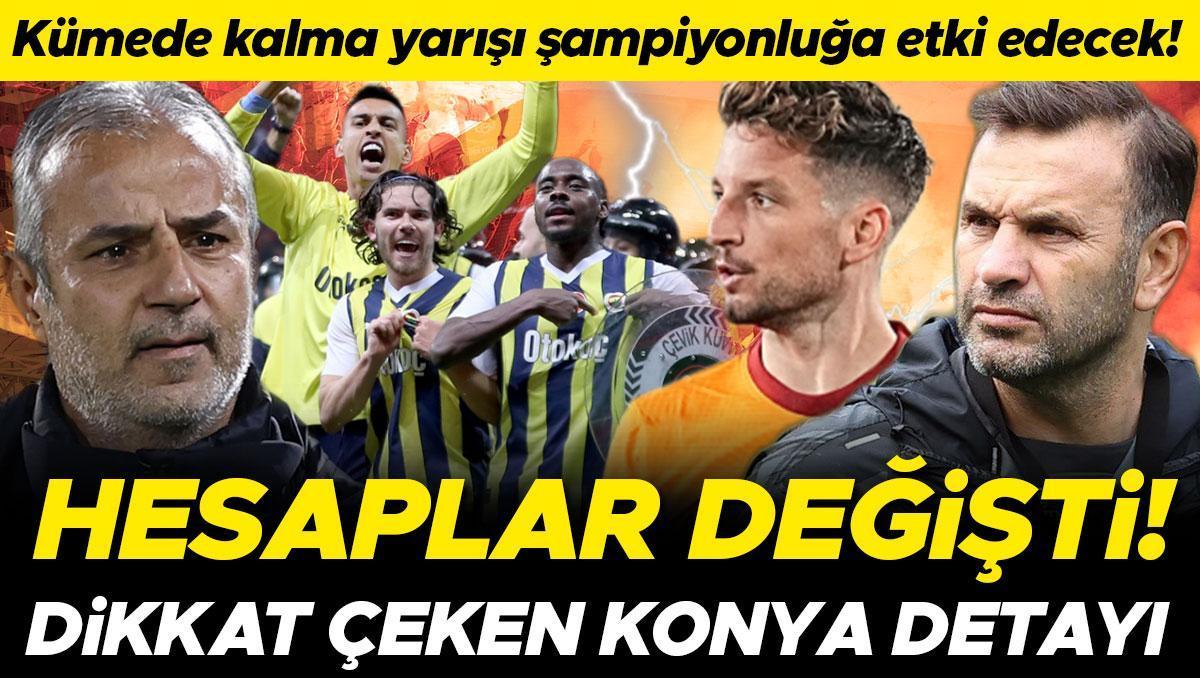 Süper Lig'de şampiyonluk son haftaya kaldı Dikkat çeken detay Fenerbahçe'nin